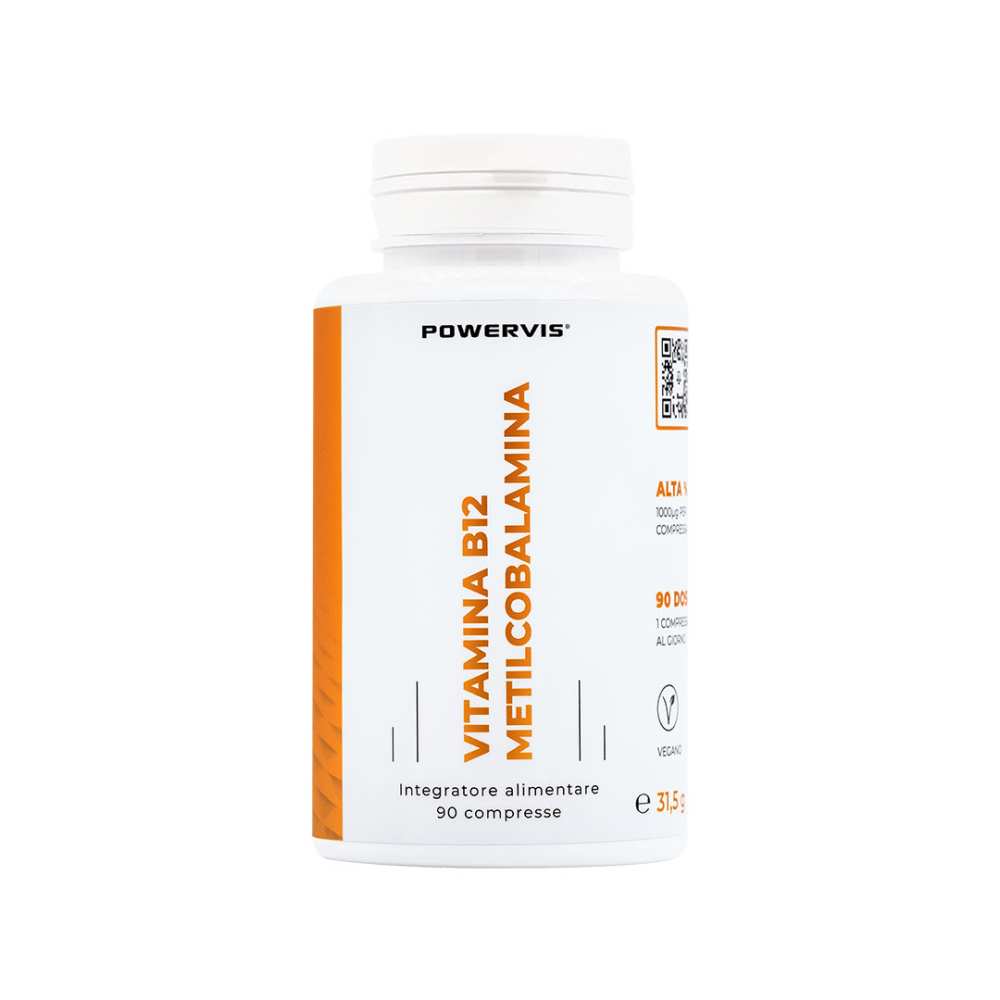 VITAMINA B12 METILCOBALAMINA - Integratore Alimentare in compresse a base di Vitamina B12