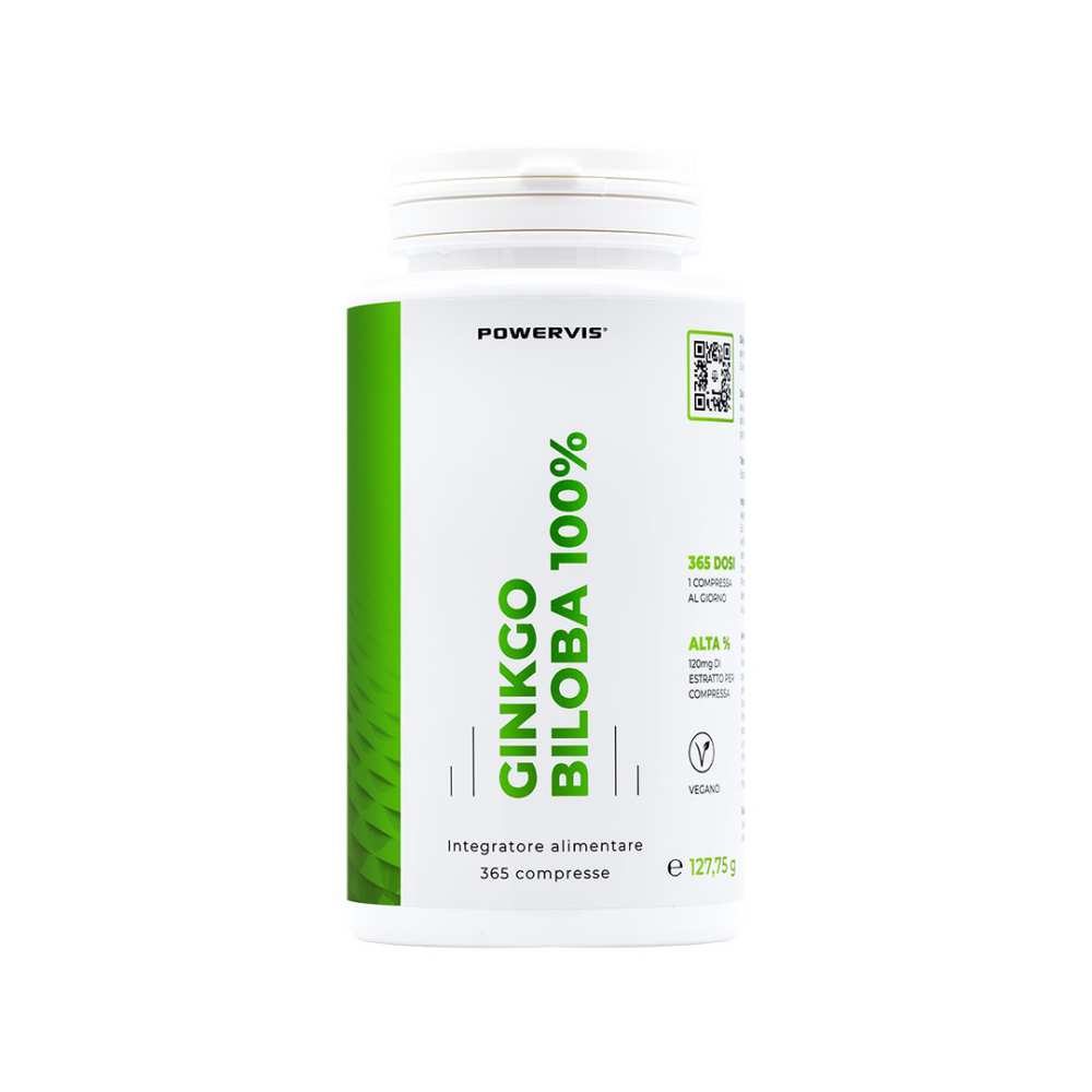 GINKGO BILOBA - Integratore alimentare a base di Estratto di Ginkgo Biloba 50:1