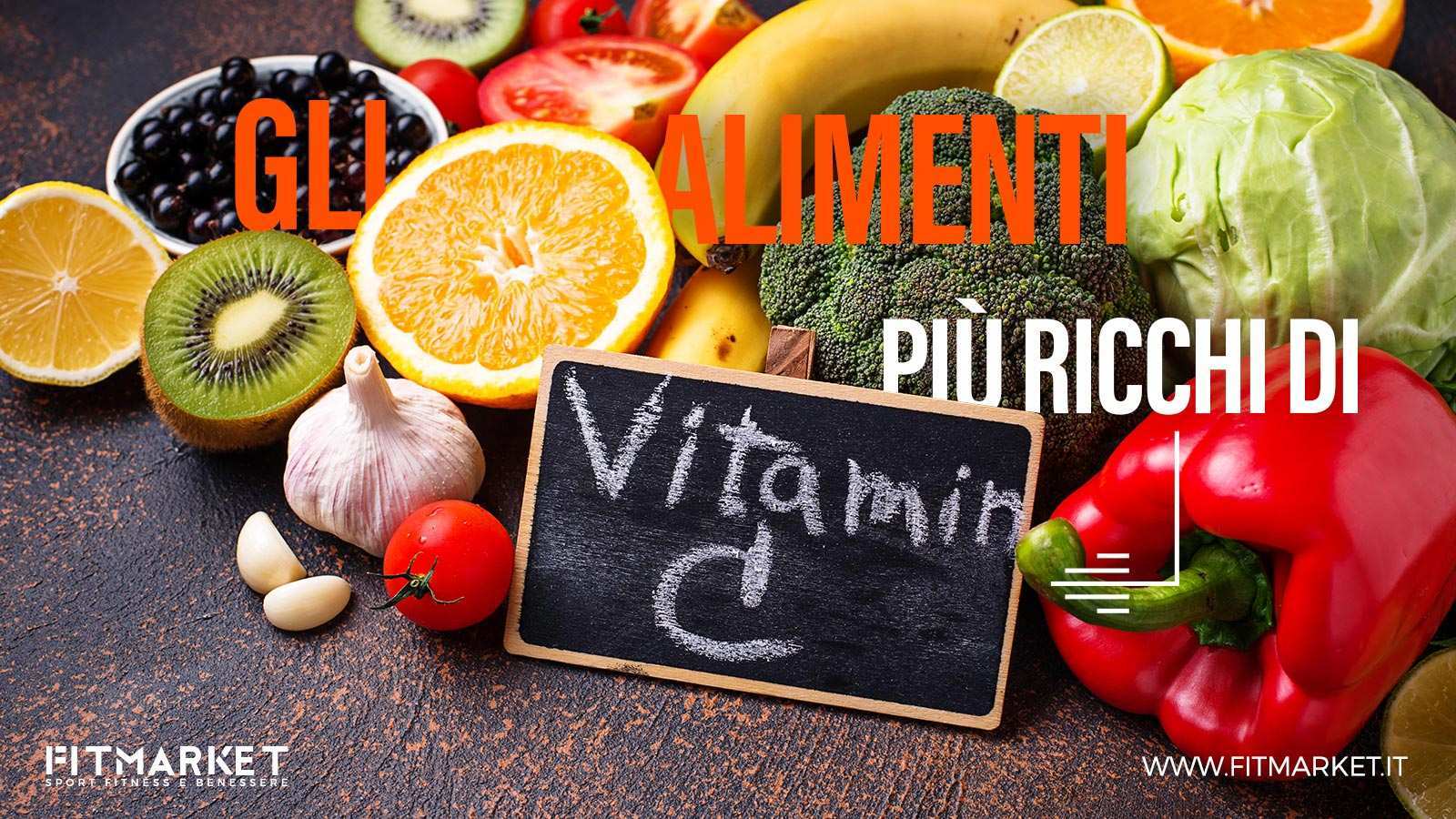 Alimenti più ricchi di Vitamina C