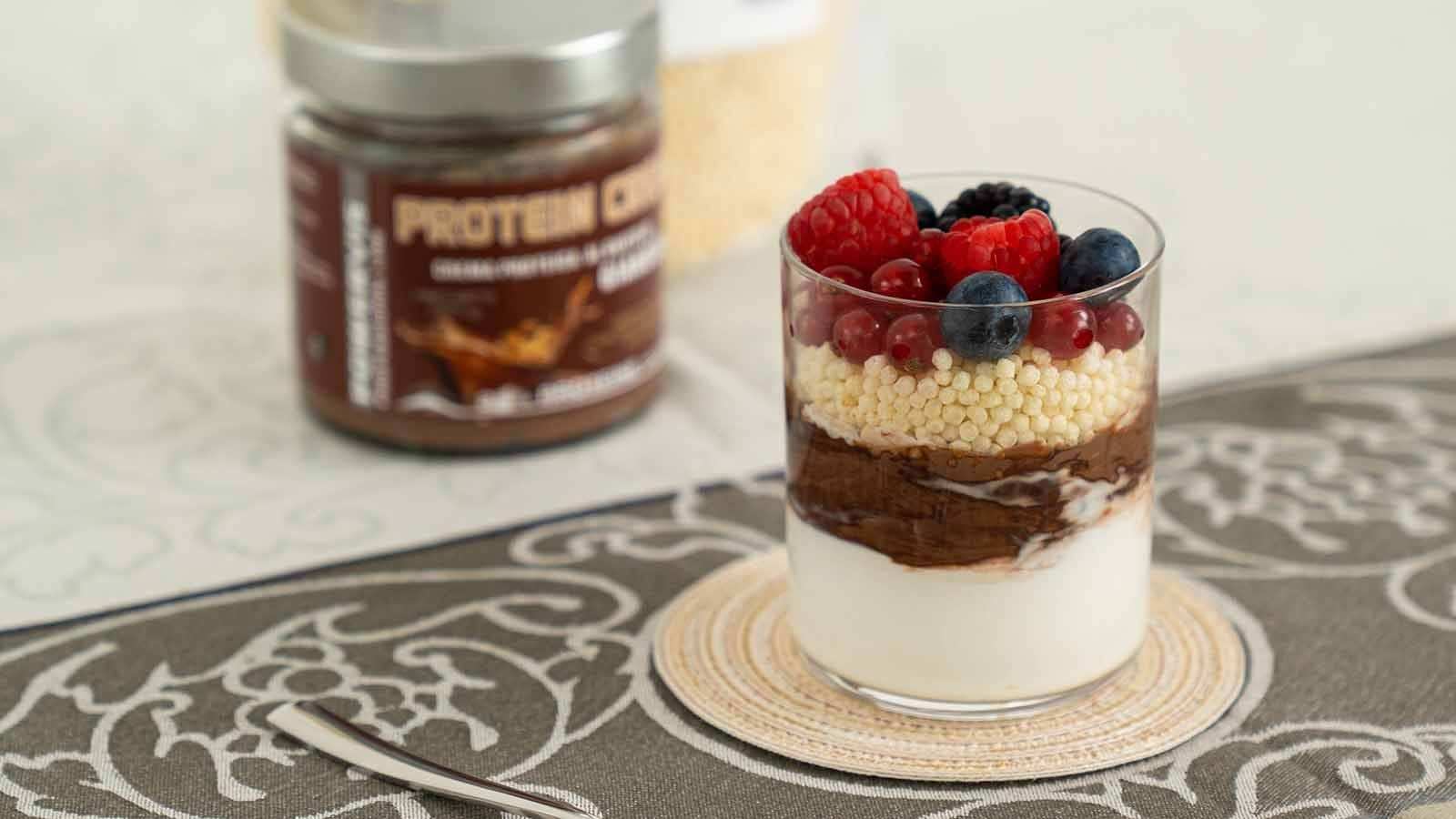 Yougurt proteico Cioccolato e Frutti di bosco | Fitmarket