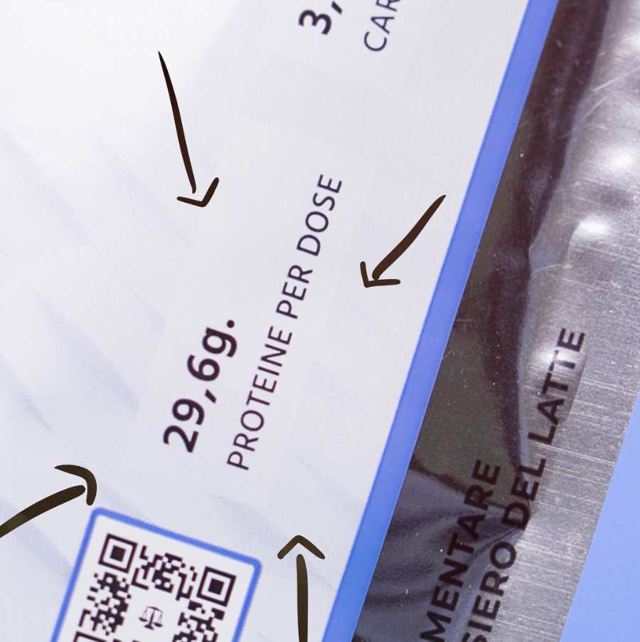 WHEY 100% - Proteine Whey del siero del latte Concentrate e Isolate